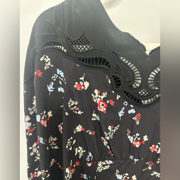 Tanya Taylor Beautiful Dress fully lined Size 8 100% Silk - Picture 3 of 10